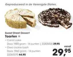 HANOS Sweet Street Dessert Taarten aanbieding