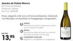HANOS Abadia de Poblet Blanco aanbieding