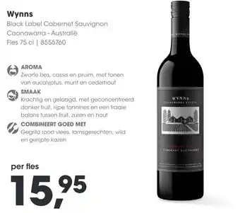 HANOS Wynns aanbieding