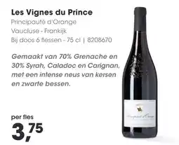HANOS Les Vignes du Prince aanbieding