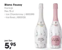 HANOS Blanc Foussy aanbieding