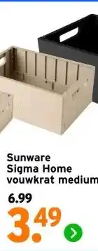 GAMMA Sunware Sigma Home vouwkrat medium aanbieding