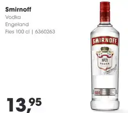 HANOS Smirnoff Vodka aanbieding