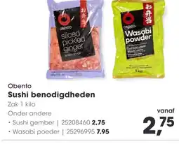 HANOS Obento Sushi benodigdheden aanbieding