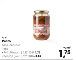 HANOS Arisi Pesto aanbieding