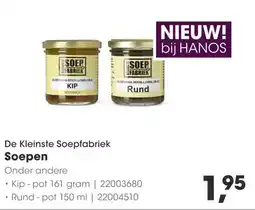 HANOS Soepen aanbieding