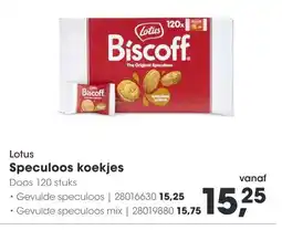 HANOS Lotus Speculoos koekjes aanbieding