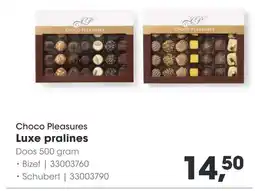 HANOS Choco Pleasures Luxe pralines aanbieding