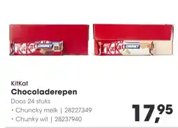 HANOS KitKat Chocoladerepen aanbieding