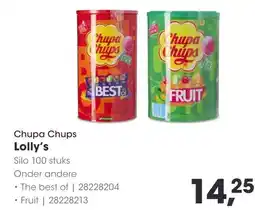 HANOS Chupa Chups Lolly's aanbieding