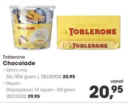 HANOS Toblerone Chocolade aanbieding