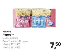 HANOS Jimmy's Popcorn aanbieding