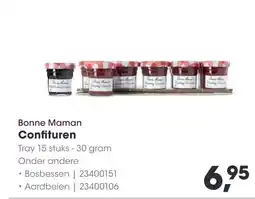HANOS Bonne Maman Confituren aanbieding