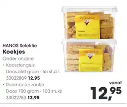 HANOS Hanos selektie koekjes aanbieding