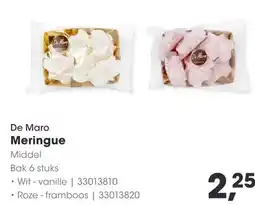 HANOS De Maro Meringue Middel aanbieding