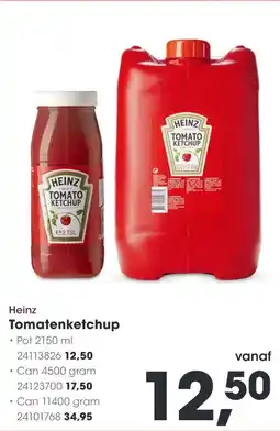 HANOS Heinz Tomatenketchup aanbieding