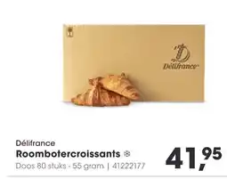 HANOS Délifrance Roombotercroissants aanbieding