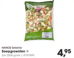 HANOS Soepgroenten aanbieding