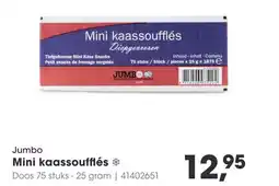 HANOS Jumbo Mini kaassoufflés aanbieding