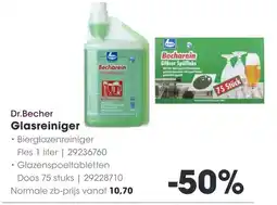 HANOS Dr.Becher Glasreiniger aanbieding