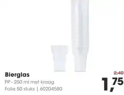 HANOS Bierglas aanbieding