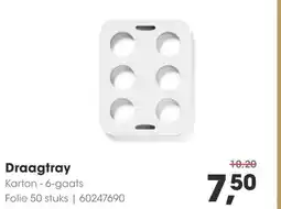 HANOS Draagtray Karton 6 gaats aanbieding