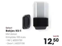 HANOS Select Bakjes KU-1 aanbieding