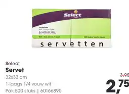 HANOS Select Servet aanbieding