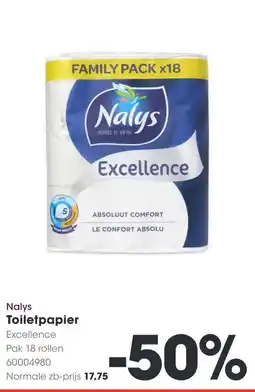 HANOS Nalys Toiletpapier aanbieding