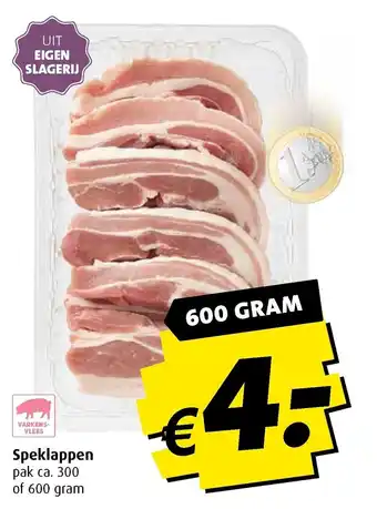 Boni Speklappen 600 gram aanbieding