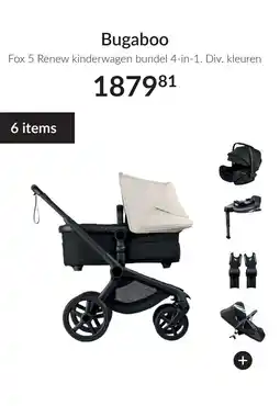 Babypark Bugaboo Fox 5 Renew kinderwagen aanbieding