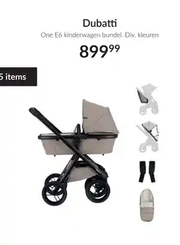 Babypark Dubatti One E6 kinderwagen bundel aanbieding
