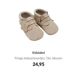 Babypark Kidslabel Fringe babyschoentjes aanbieding