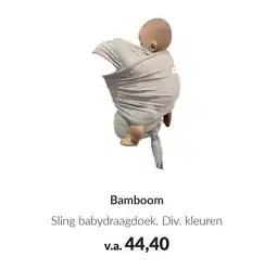 Babypark Bamboom Sling babydraagdoek aanbieding