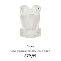 Babypark Cybex Coya draagzak bouclé aanbieding