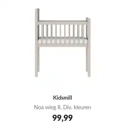 Babypark Kidsmill Noa wieg aanbieding