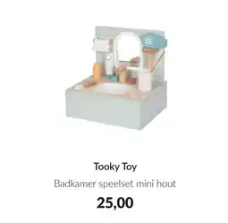 Babypark Tooky Toy Badkamer speelset mini aanbieding