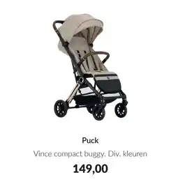 Babypark Puck Vince compact buggy aanbieding