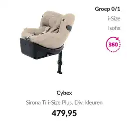 Babypark Cybex Sirona Ti i-Size Plus. aanbieding