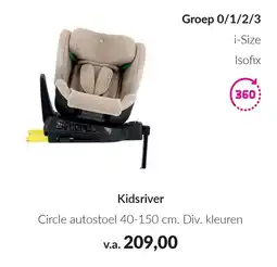 Babypark Kidsriver Circle autostoel aanbieding