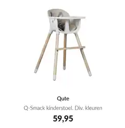 Babypark Qute Q-Smack kinderstoel aanbieding
