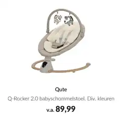 Babypark Qute Q-Rocker 2.0 babyschommelstoel. aanbieding