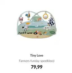 Babypark Tiny Love Farmers funday speelkleed aanbieding