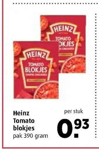 Boni Heinz Tomato blokjes 390 gram aanbieding