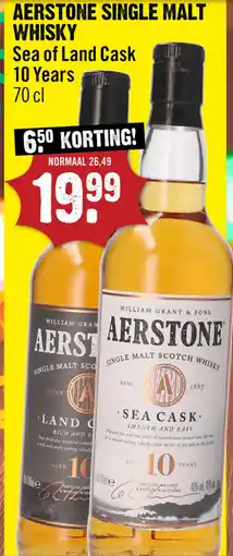 Dirck 3 Aerstone single malt whisky aanbieding