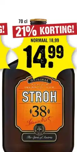 Dirck 3 Original Stroh aanbieding
