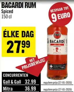 Dirck 3 Bacardi Rum aanbieding