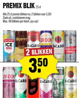 Dirck 3 Premix blik aanbieding