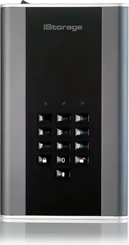 Bol.com iStorage diskAshur DT2 - externe harde schijf - 22 TB - Zwart - Grafiet aanbieding