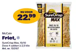 Bidfood McCain Friet aanbieding